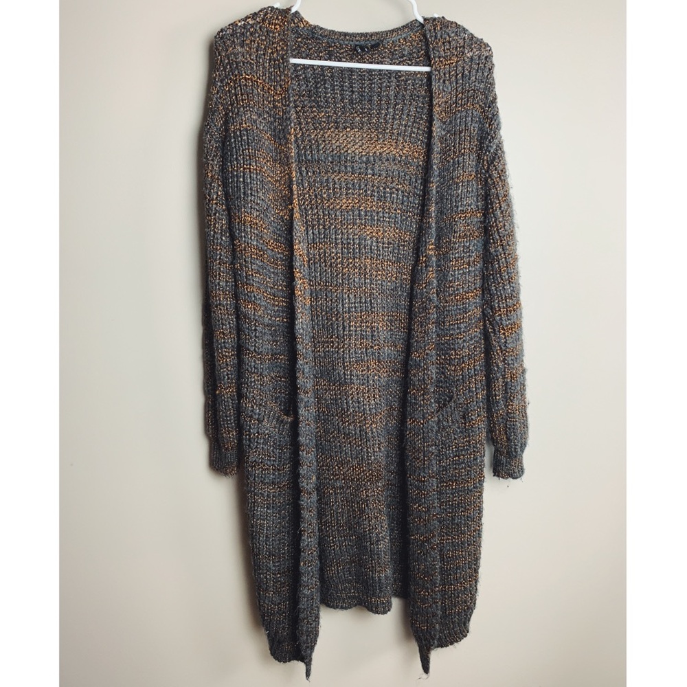 Idol Mind* Long Knit Sweater Cardigan